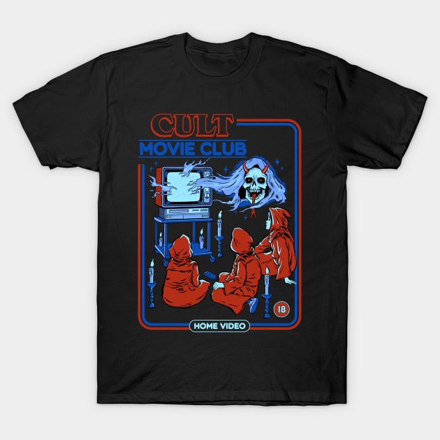 Cult Movie Club T-Shirt by Steven Rhodes